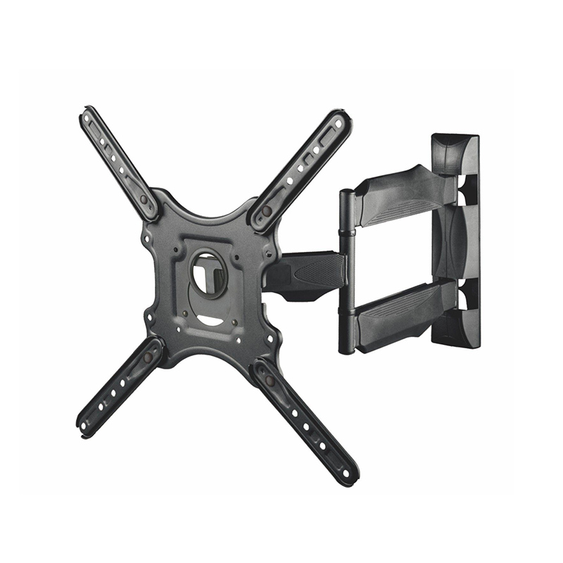 Full Motion TV Wall Mount Bracket ขยายการหมุนเอียง, ได้ถึง 70lbs, max VESA 400x400 มม. ขาตั้งทีวี